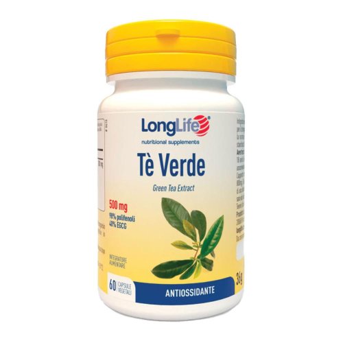 LONGLIFE TE' VERDE 500MG 60CPS