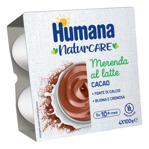 HUMANA MERENDA CACAO4X100G HUMANA MERENDA CACAO4X100G