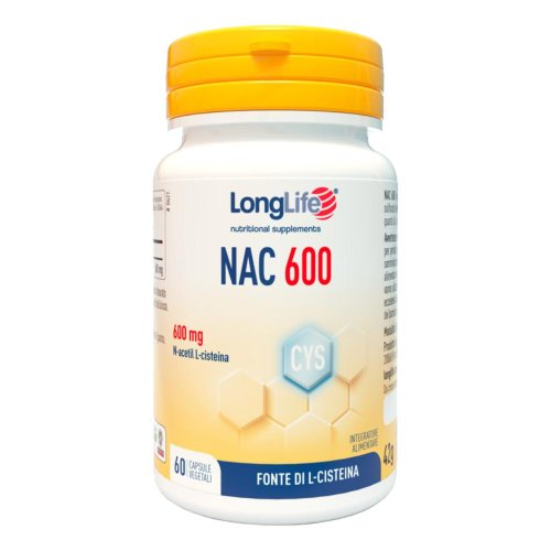 LONGLIFE NAC 600MG 60CPS LONGLIFE NAC 600MG 60CPS