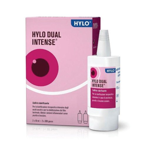 URSAPHARM  HYLO DUAL INTENSE 2FL - Dual Intense Collirio Soluzione Oftalmica per il Benessere degli Occhi 2 flaconi