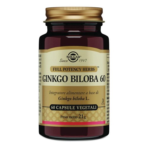 GINKGO BILOBA 60CPS VEGET