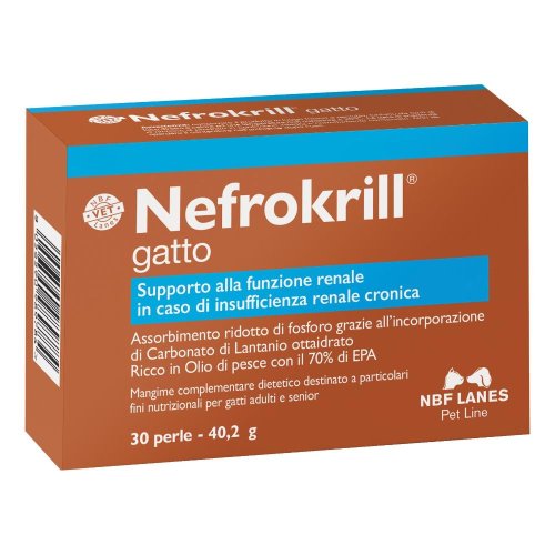 NEFROKRILL GATTO 30 PERLE