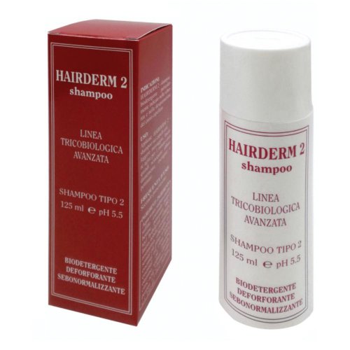 HAIRDERM SHAMPOO 2 SEBONO 125ML      FLA