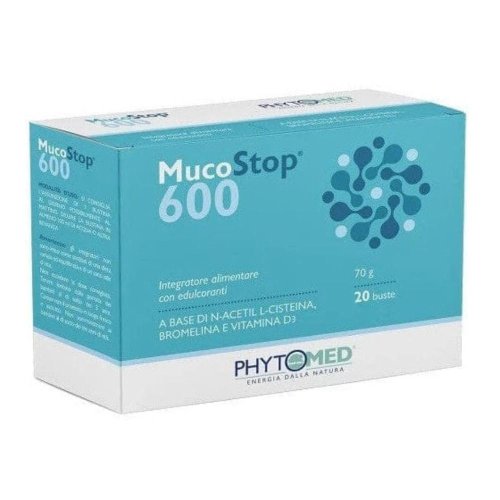 MUCOSTOP 600MG  20BUST