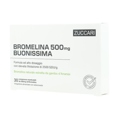 BROMELINA 500 BUONISSIMA 30CPR BROMELINA 500 BUONISSIMA 30CPR