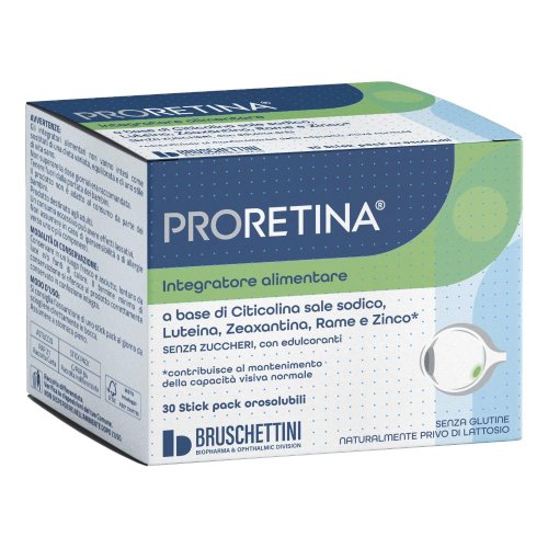 PRORETINA 30STICK PACK - Integratore progettato per supportare la salute visiva, fornendo nutrienti essenziali per la retin