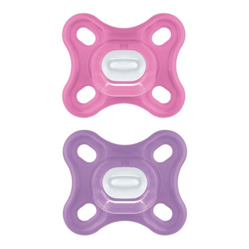 MAM COMFORT 0-3M SIL FEMM 2PZ