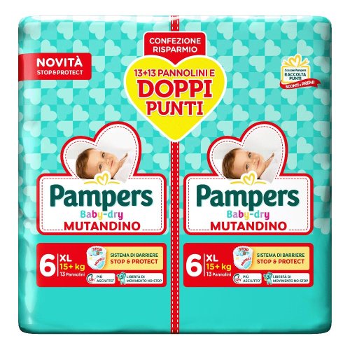PAMPERS BD MUT XL DUO 26 PZ PAMPERS BD MUT XL DUO 26 PZ