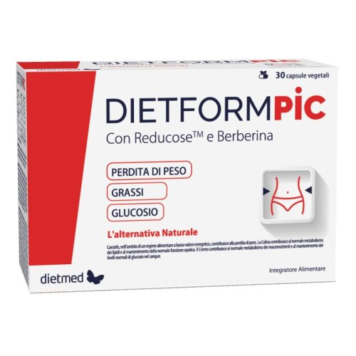 DIETFORMPIC 30CPS VEGETALI - Integratore a base di estratti vegetali che aiuta a controllare il peso corporeo