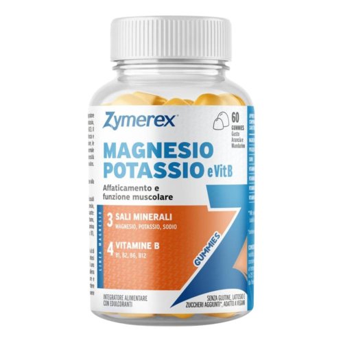 ZYMEREX MAGNESIO K VIT B6        60  GOM ZYMEREX MAGNESIO K VIT B6        60  GOM