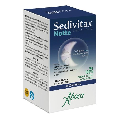 SEDIVITAX NOTTE ADVANCED 50CPR SEDIVITAX NOTTE ADVANCED 50CPR