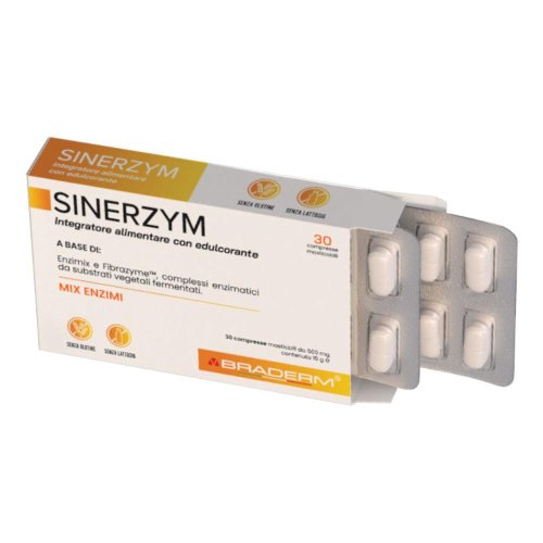 BRADERM SINERZYM 30CPR BRADERM SINERZYM 30CPR