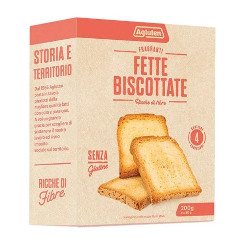 AGLUTEN FETTE BISCOTTATE 200GR N