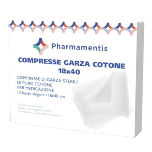 PHARMAMENTIS GARZA COTONE18X40 PHARMAMENTIS GARZA COTONE18X40