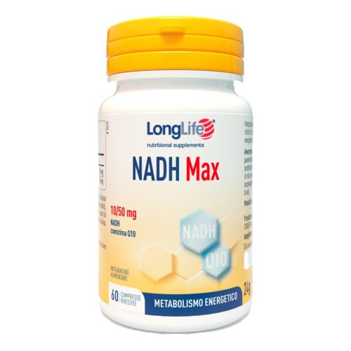 LONGLIFE NADH MAX RIV 60CPR