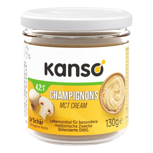 KANSO CHAMPIGNONS MCT CREAM 130G KANSO CHAMPIGNONS MCT CREAM 130G