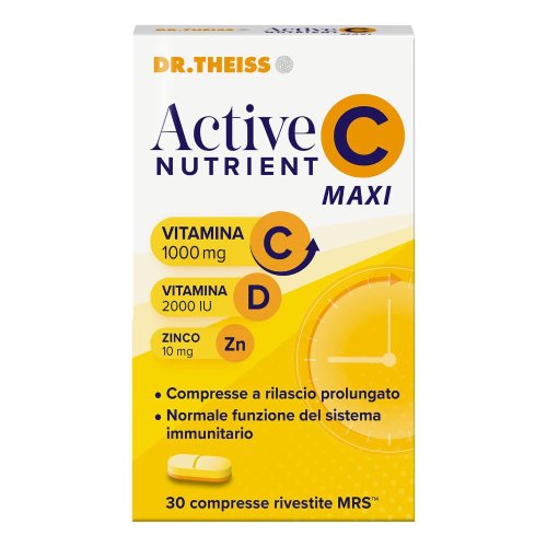 ACTIVE NUTR C-MAXI THEISS 30CPR ACTIVE NUTR C-MAXI THEISS 30CPR