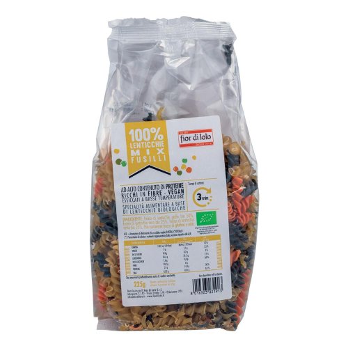 FUSILLI DI LENTICCHIE MIX BIO