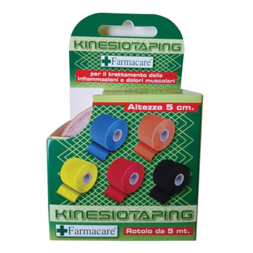 KINESIOTAPING M5X5CM NERO