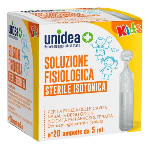 UNIDEA SOL FISIOLOGICA    5ML     20 AMP