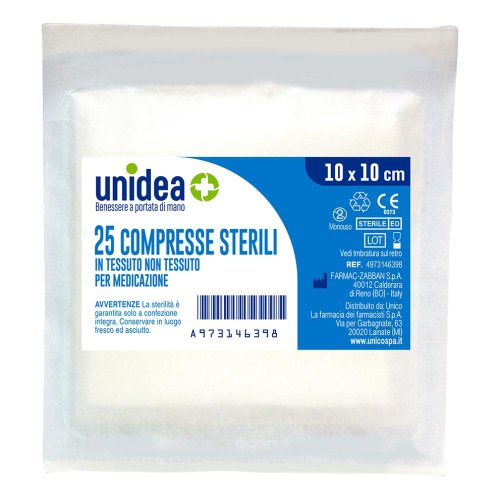 UNIDEA GARZA TNT          CM10X10 25 PZ