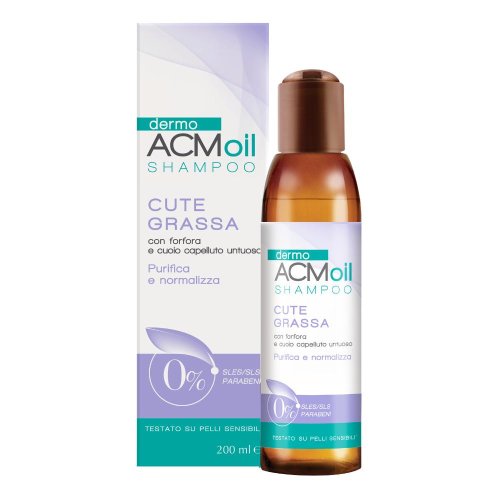 DERMOACM OIL SHAMPOO CUTE GRAS