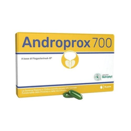 ANDROPROX 700 15 PERLE SOFTGEL - integratore prostata e vie urinarie