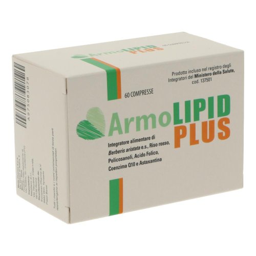 ARMOLIPID PLUS 60CPR - integratore alimentare per il controllo dei livelli di colesterolo