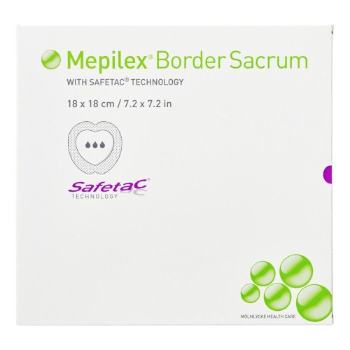 MEPILEX BORDER SACRUM     16X20  5   PZ