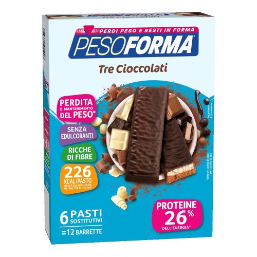 PESOFORMA BARR 3 CIOCCOLATI PESOFORMA BARR 3 CIOCCOLATI
