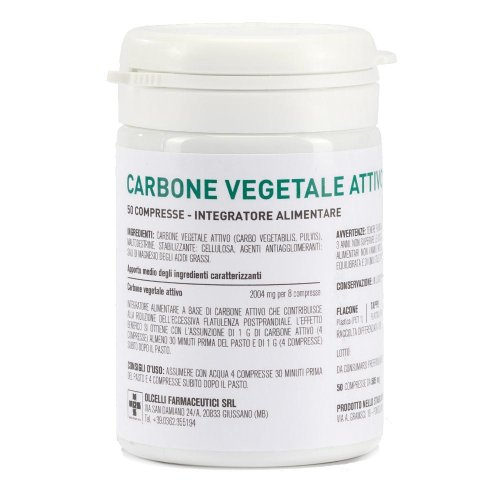 CARBONE VEGETALE ATTIVO          50  CPR