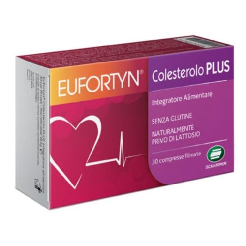 EUFORTYN COLESTEROLO PLUS 30CP - Integratore Per Abbassare Il Colesterolo 30 Compresse EUFORTYN COLESTEROLO PLUS 30CP - Integratore Per Abbassare Il Colesterolo 30 Compresse