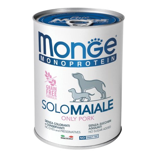 MONGE MONOPROT 100% MAIALE400G
