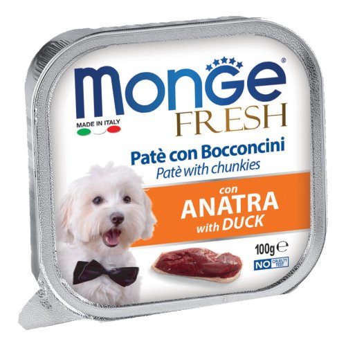 MONGE DOG FRESH ANATRA PATE'