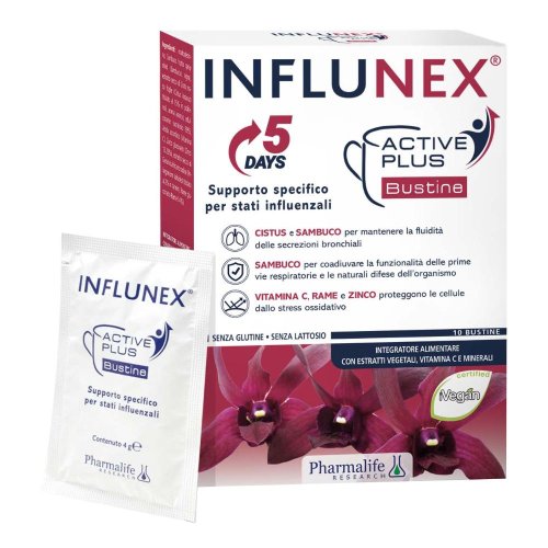 INFLUNEX ACTIVE PLUS 10BS