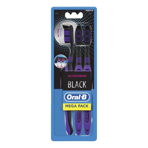 ORALB ALL ROUNDER BLACK SPAZZ