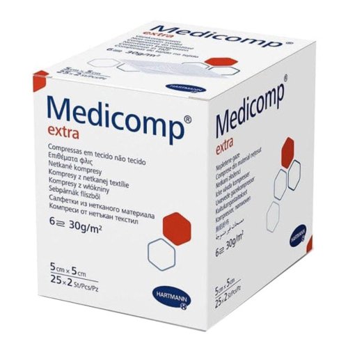 GARZA MEDICOMP EX TNT 5X5 50PZ GARZA MEDICOMP EX TNT 5X5 50PZ
