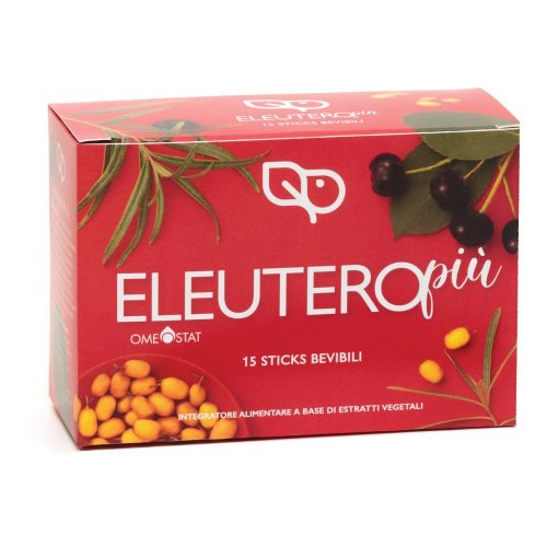 <ELEUTERO PIU' OMEOSTAT *         15 STI