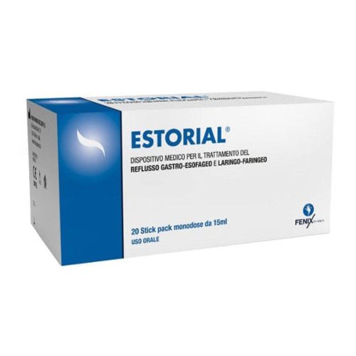 ESTORIAL 20STICK 15ML - Dispositivo medico utilizzato per trattare i sintomi del reflusso gastroesofageo e laringo-faringeo
