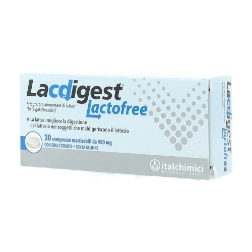 LACDIGEST LACTOFREE 30CPR - Integratore indicato per favorire il processo metabolico del lattosio