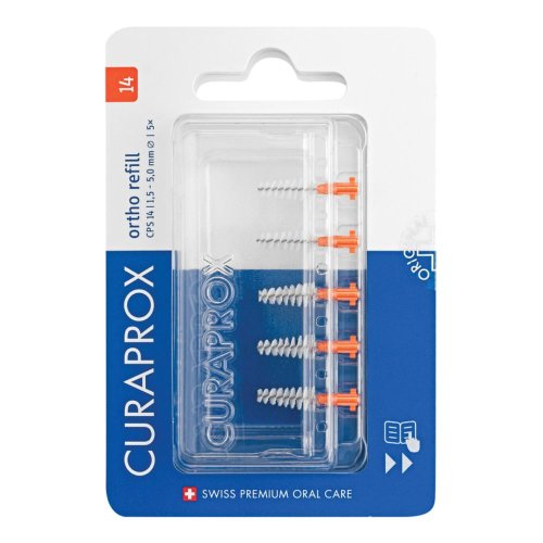 CURAPROX CPS 14 ORTHO REF ORANGE SCO 5PZ CURAPROX CPS 14 ORTHO REF ORANGE SCO 5PZ
