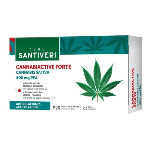 <CANNABIACTIVE FORTE PEA  400MG   20 CPS