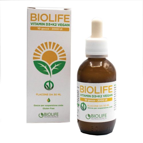 BIOLIFE VIT D3+K2 VEG 50ML