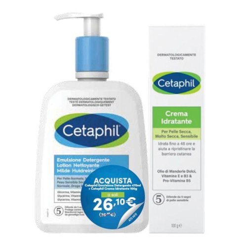 CETAPHIL BIPACK EMULS 470ML+CR