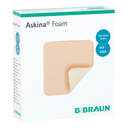 ASKINA FOAM MEDIC 10X10CM 10PZ ASKINA FOAM MEDIC 10X10CM 10PZ
