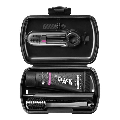CURAPROX BLACK IS WHITE TRAVEL CURAPROX BLACK IS WHITE TRAVEL