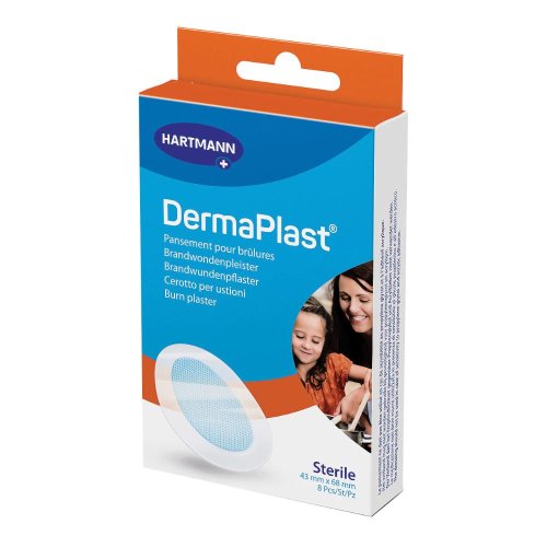 CER DERMAPLAST USTIONI 8P