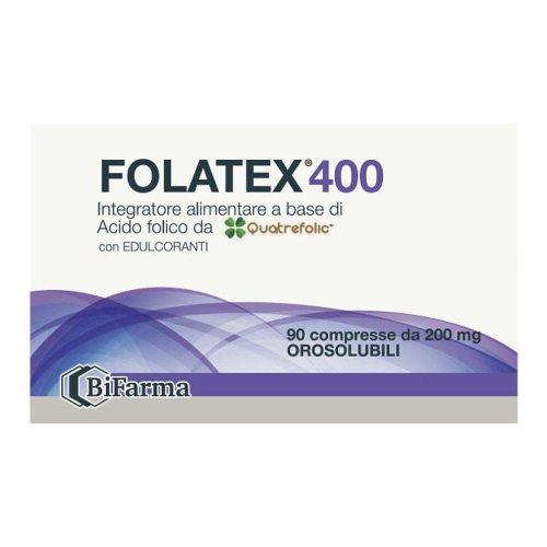 FOLATEX 400 90CPR 200MG
