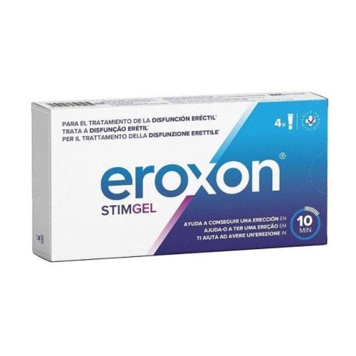 EROXON 4 TUBETTI MONODOSE 0,3ML - Gel che aiuta ad ottenere e mantenere un'erezione EROXON 4 TUBETTI MONODOSE 0,3ML - Gel che aiuta ad ottenere e mantenere un'erezione