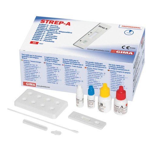 TEST STREPTO A PROFESS GIMA 20PZ TEST STREPTO A PROFESS GIMA 20PZ